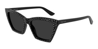 Alexander McQueen AM0536S women Black Cat Eye Sunglasses
