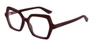 Alexander McQueen AM0537O women Red Geometric Eyeglasses