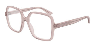 Alexander McQueen AM0538O women Pink Geometric Eyeglasses