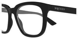 Alexander McQueen AM0539O women Black Squared Eyeglasses