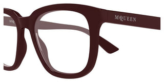 Alexander McQueen AM0539O women Red Squared Eyeglasses