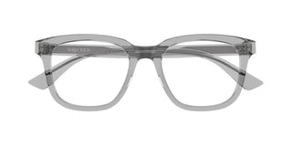 Alexander McQueen AM0539O women Grey Squared Eyeglasses