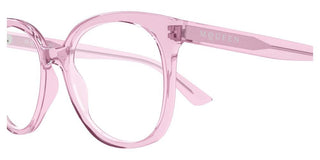 Alexander McQueen AM0540O women Pink Cat Eye Eyeglasses