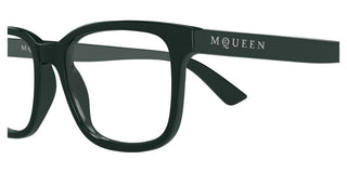 Alexander McQueen AM0541O men Green Squared Eyeglasses