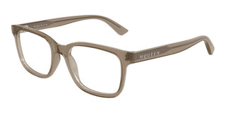 Alexander McQueen AM0541O men Brown Squared Eyeglasses