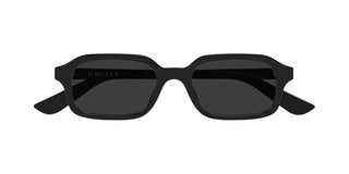Alexander McQueen AM0558S men Black Rectangle Sunglasses