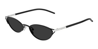 Alexander McQueen AM0563S women Black Cat Eye Sunglasses