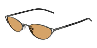 Alexander McQueen AM0563S women Ruthenium Cat Eye Sunglasses