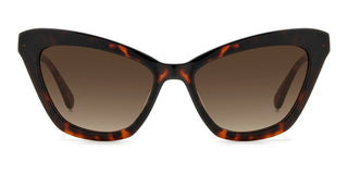 Kate Spade AMELIE/G/S women Havana Squared Sunglasses