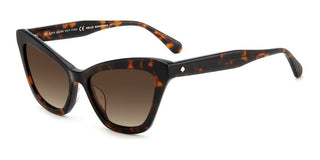 Kate Spade AMELIE/G/S women Havana Squared Sunglasses