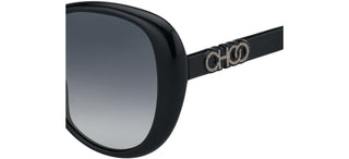 Jimmy Choo AMIRA/G/S women Black Butterfly Sunglasses