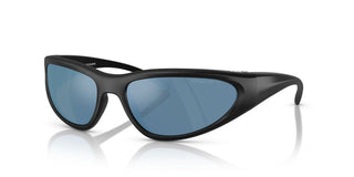 Arnette An4352 Men Black Oval Sunglasses