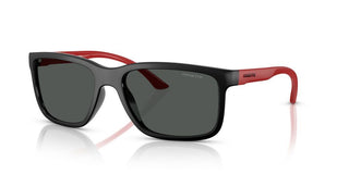 Arnette An4359 Men Black Rectangle Sunglasses