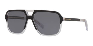 Dolce & Gabbana ANGEL DG 4354 men Black Pilot Sunglasses