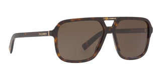 Dolce & Gabbana ANGEL DG 4354 men Havana Pilot Sunglasses