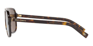 Dolce & Gabbana ANGEL DG 4354 men Havana Pilot Sunglasses