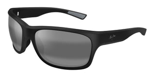 Maui Jim Ano Nui Mj0681s Men Black Squared Sunglasses