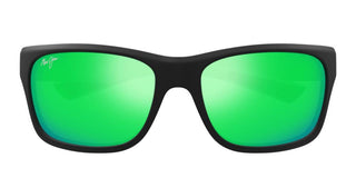 Maui Jim Ano Nui Mj0681s Men Black Squared Sunglasses