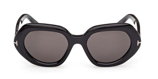 Tom Ford APRIL-02 FT1317 women Black Geometric Sunglasses