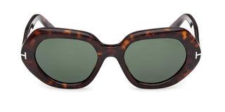 Tom Ford APRIL-02 FT1317 women Havana Geometric Sunglasses