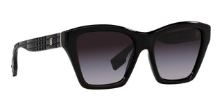 Burberry ARDEN BE 4391 women Black Squared Sunglasses
