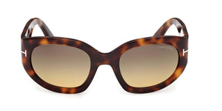 Tom Ford ARIZONA-02 FT1313 women Havana Oval Sunglasses