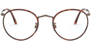 Giorgio Armani AR 112MJ men Havana Round Eyeglasses