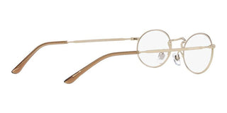 Giorgio Armani AR 131VM men Gold Geometric Eyeglasses
