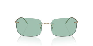 Giorgio Armani Ar 1512m Men Gold Rectangle Sunglasses
