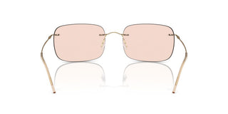 Giorgio Armani Ar 1512m Men Gold Rectangle Sunglasses