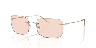Giorgio Armani Ar 1512m Men Gold Rectangle Sunglasses