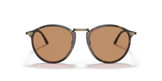 Giorgio Armani AR 318SM men Havana Round Sunglasses
