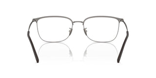 Giorgio Armani Ar 5143 Men Silver Rectangle Eyeglasses
