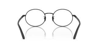 Giorgio Armani Ar 5145j Unisex Black Oval Eyeglasses