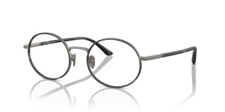 Giorgio Armani Ar 5145j Unisex Silver Oval Eyeglasses