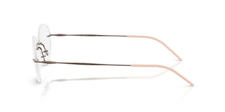 Giorgio Armani Ar 5147 Men Brown Round Eyeglasses