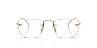 Giorgio Armani Ar 5149t Men Rose Gold Oval Eyeglasses