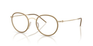 Giorgio Armani AR 5155 men Gold Round Eyeglasses