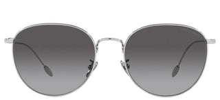 Giorgio Armani Ar 6114 Women Silver Round Sunglasses
