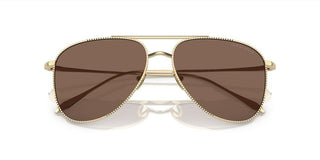 Giorgio Armani AR 6152 women Gold Pilot Sunglasses