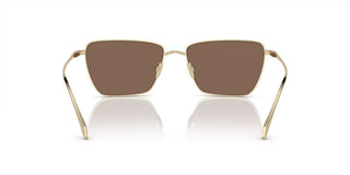 Giorgio Armani AR 6153 women Rose gold Geometric Sunglasses