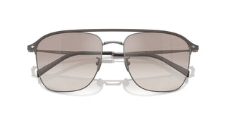 Giorgio Armani Ar 6154 Men Silver Squared Sunglasses