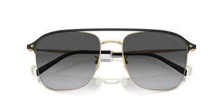 Giorgio Armani Ar 6154 Men Gold Squared Sunglasses