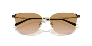 Giorgio Armani Ar 6155 Women Gold Squared Sunglasses