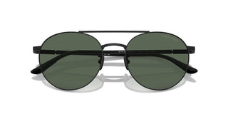 Giorgio Armani Ar 6156 Men Black Round Sunglasses