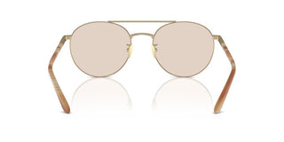 Giorgio Armani Ar 6156 Men Gold Round Sunglasses