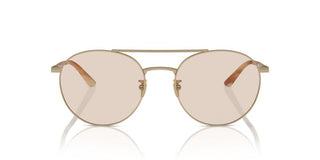 Giorgio Armani Ar 6156 Men Gold Round Sunglasses