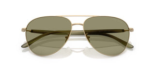 Giorgio Armani Ar 6162 Men Gold Pilot Sunglasses