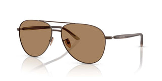 Giorgio Armani Ar 6162 Men Brown Pilot Sunglasses