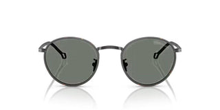Giorgio Armani AR 6163J men Black Round Sunglasses